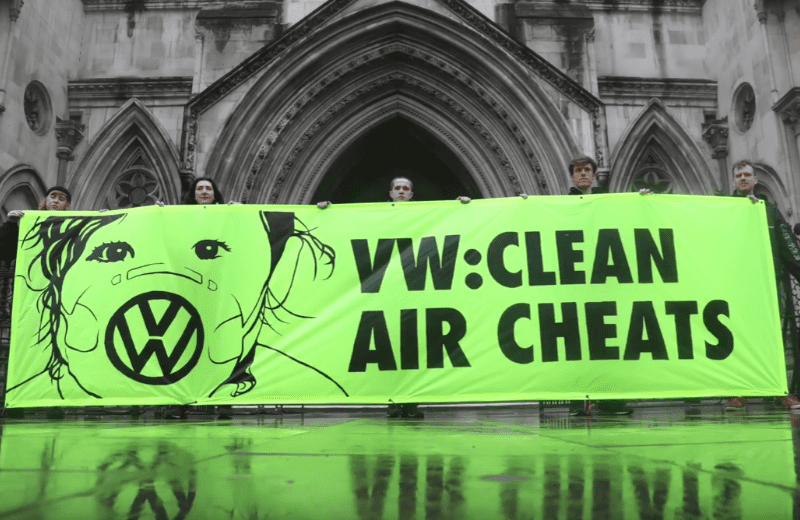 Greenpeace Demonstration Against Air Pollution
